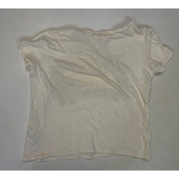 Madewell Airbrushed Souvenir Graphic Lo-Fi Shrunken T-shirt Women XXS AN427 - Picture 3 of 5